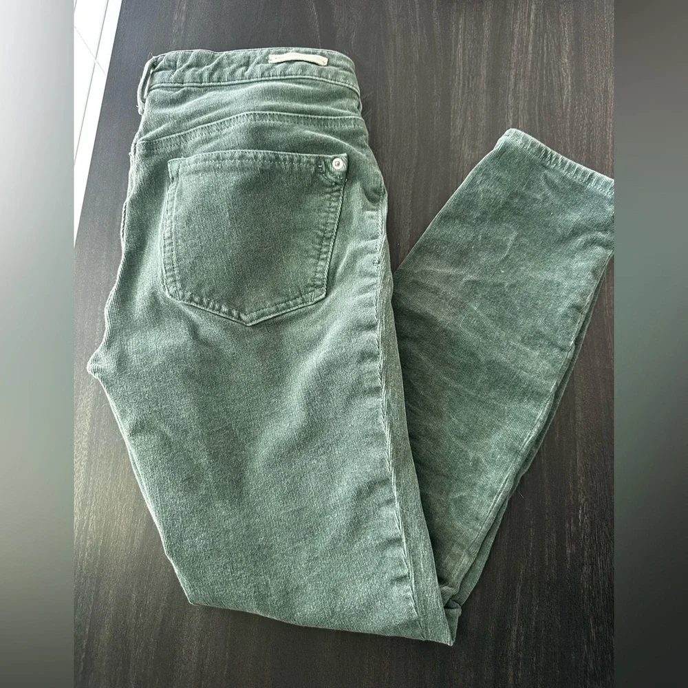 Pilcro Anthropologie High Rise Corduroy Skinny Jeans